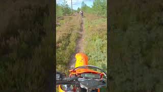 Incredible trails 👆 Dont miss the full video 👆 shorts enduro motocross [upl. by Earezed]