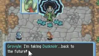 Pokemon Mystery Dungeon 2 Grovyles Sacrifice [upl. by Delmore239]