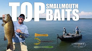 Best Lures for Smallmouth Bass Finesse Fishing [upl. by Dennet]