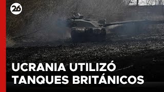 UCRANIA utilizó TANQUES BRITÁNICOS en su incursión en RUSIA  26Global [upl. by Applegate364]