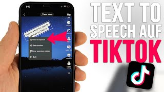 Tiktok Stimme einfügen amp Text vorlesen lassen 2023 [upl. by Iblok577]