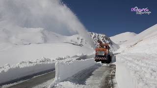 Maurienne Reportage 121  Déneigement des cols de Maurienne au Col du Galibier et Col du Glandon [upl. by Hartzell]