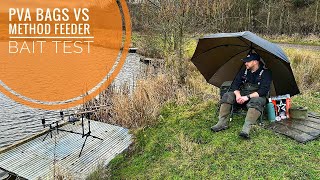 Method Feeder Vs PVA Mesh bags  Bait Test [upl. by Eanrahs]