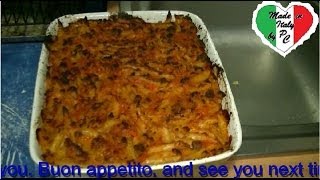 Lezioni di cucina italiana 20 Pasticcio di pasta al forno [upl. by Arline]