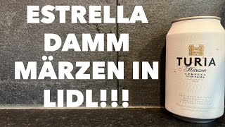 Estrella Damm Turia Märzen Cerveza Review [upl. by Cannice]