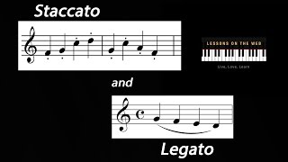 Staccato and Legato What they Look Like and How to Play Them [upl. by Anitsugua]