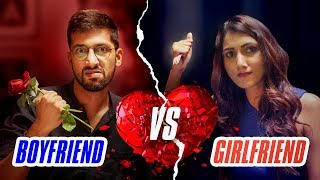 Girlfriend vs Boyfriend  Rapbaazi  Valentines Day Special  Being Indian [upl. by Gaivn]