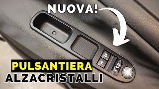 Sostituzione PULSANTIERA alzacristalli elettrici Peugeot 207  Citroen C3 [upl. by Aerdnac212]