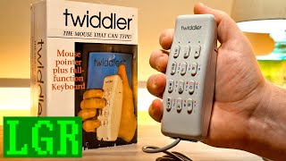 LGR Oddware Twiddler Motion Controlled Keyboard Mouse from 1992 [upl. by Dita379]