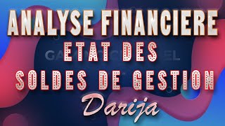 Analyse financière  Etat des soldes de gestion EP 02 [upl. by Aleac]