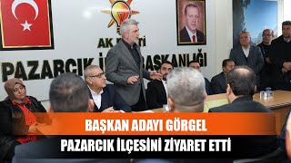 AK Parti Büyükşehir Belediye Başkan Adayı Fırat Görgel Pazarcık İlçesini Ziyaret Etti [upl. by Limann641]