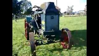 Going for a ride on a Rumely oil pull 1220 K tractor [upl. by Luo]