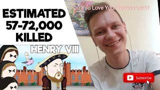 Russian Guy Reacts to Henry VIII  OverSimplified [upl. by Ijies]