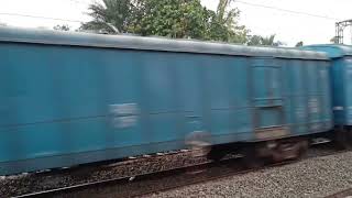 disel locomotive high speed running mal gari train matha nosto Kora speed [upl. by Mccarty]