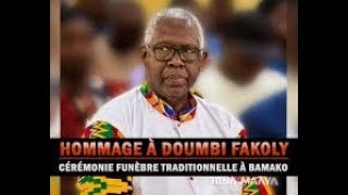 Hommage au doyen Doumbi Fakoly 19442024 Homme intègre [upl. by Erminna]