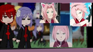 akatsuki react to a sakura haruno y hinata parte 12 leer descripción 👇  español [upl. by Leizo]