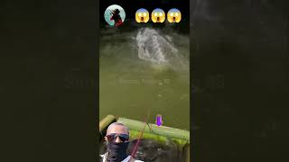 GILA ‼️ NEKAT Mancing di sarang Monster fishing [upl. by Marice]