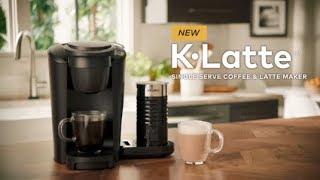 NEW Keurig® KLatte™ Coffee amp Latte Maker [upl. by Fonz351]