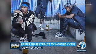 Rapper Quando Rondo mourns loss of friend shot to death at gas station near Beverly Center  ABC7 [upl. by Arika]