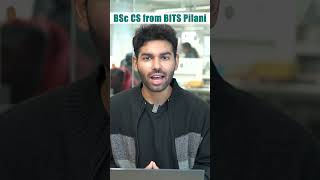 BITS Pilani BSc CS Program  Curriculum Opportunities shorts [upl. by Yelsehc]