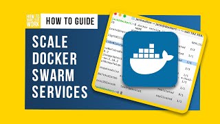 How to scale Docker Swarm services [upl. by Elam]