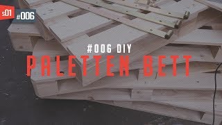 E06•S01  Ein Bett aus Europaletten DEENG [upl. by Hartley]