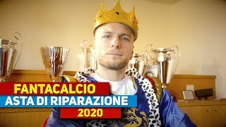 FANTACALCIO  LASTA di RIPARAZIONE 2020 [upl. by Yrevi]