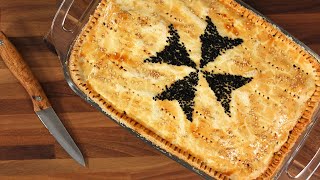 Timpana Pasta Pie  A Traditional Maltese Dish [upl. by Elohcin579]