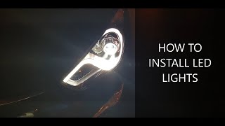 Easiest Way to Install LED Headlight Bulbs [upl. by Pazice251]