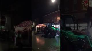 2018 Linesville Lighted Tractor Parade [upl. by Sukhum145]