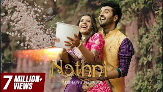 Nathni  Aishwarya Majmudar  Buddhaa M  Manas S  Harit Zaveri Jewelers  Wedding Song ❣️ [upl. by Niroht]