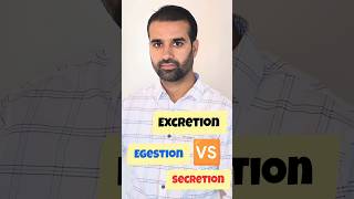 EXCRETION VS EGESTION VS SECRETIONNEET CLASS 11TH SHORT VIDEO [upl. by Nellie872]