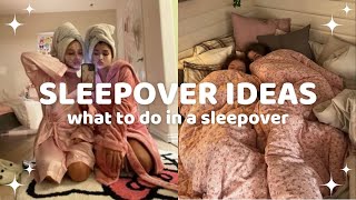 sleepover ideas💞things to do in a sleepover💞 [upl. by Adelia44]