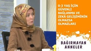 03 YAŞ ZEKÂ GELİŞİMİ VE GÜVENLİ BAĞLANMA İÇİN BİLİNMESİ GEREKENLER  Hatice Kübra Tongar [upl. by Brott]