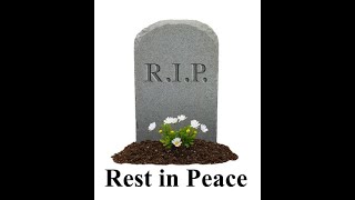 Rest in Peace March 24th 2024 [upl. by Boote]