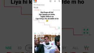 GTL share holders wright now ab ky hoga kl 😂 shors viralvideo gtlshare market [upl. by Rida422]