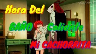 HORA DEL BAÑO Mahou Tsukai No Yome  Momentos Divertidos [upl. by Neile]