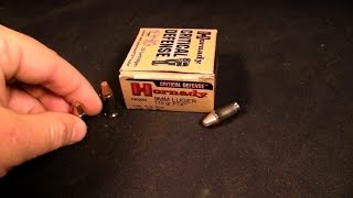 Gel Test  9mm Luger  Hornady Critical Defense 115 Gr [upl. by Tomlin]