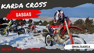 Kışın Karda Motor Sürmek  Enduro  Cross  Gasgas [upl. by Armillda]