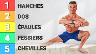 Les 5 MEILLEURS exercices pour DEBLOQUER ta MOBILITE sans matériel [upl. by Aittam123]