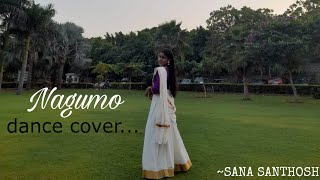 Nagumo Dance Cover  Hridayam  Onam Special  Sana Santhosh [upl. by Corneille]