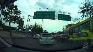 Driving in Bangkok 20  Ratchada ➜ Ladphrao ➜ Wang Hin [upl. by Armin381]