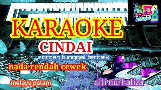 KARAOKE CINDAI BY brothers musik official [upl. by Kenweigh]