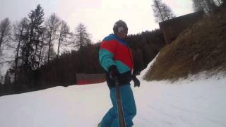 Val Di Sole Marilleva 1400 snowboards [upl. by Bevus]