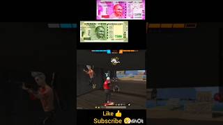 free fire 🥰PAISA2000💵 CHOICE🥰500 free fire short video😱😱 [upl. by Nueoht]