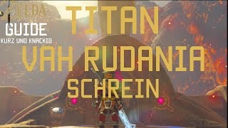 Guide Zelda Breath of the Wild  Feuer Titan Vah Rudania Schrein [upl. by Cleon187]