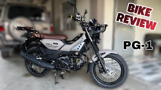 YAMAHA PG1 REVIEW  SPECIFICATIONS PRICE AND FEATURES  FIRST TIME RIDE [upl. by Irat144]