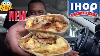 IHop® NEW Classic Burrito Review [upl. by Tnomad49]