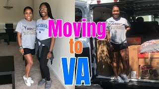 Moving to Virginia  Semifurnished Apartment Tour [upl. by Jaela538]