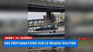 Des automobilistes coincés dans leau à Montréal explications 12h [upl. by Rosenquist]